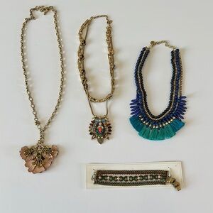 Bundle of Stella and dot necklaces/bracelet